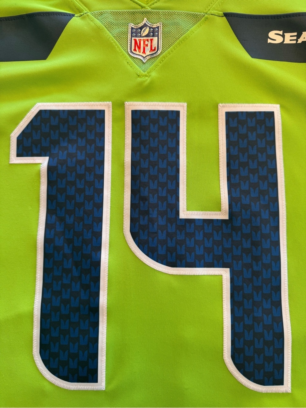 🔥 Nike Seattle Seahawks DK Metcalf Action Green Jersey XXL - Picture 4 of 12